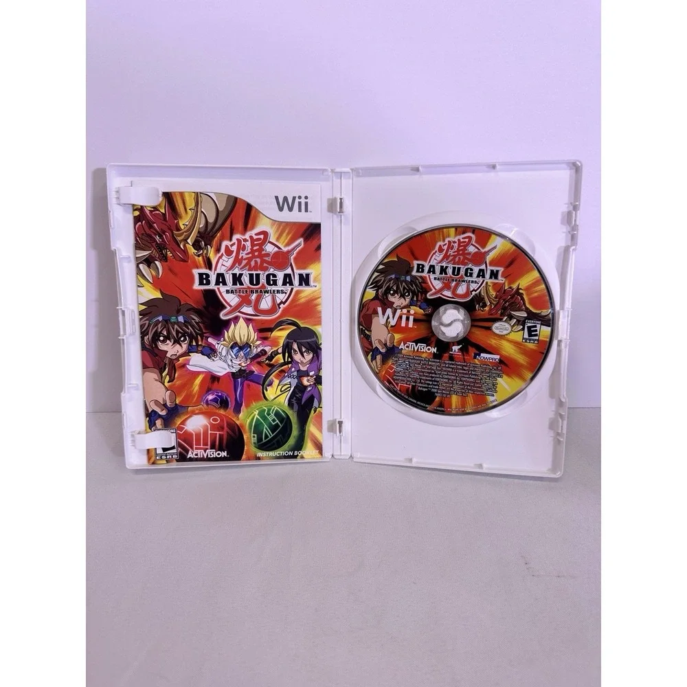 Bakugan Battle Brawlers - (Nintendo Wii, 2009)‎ Tested Complete/w Manual CIB